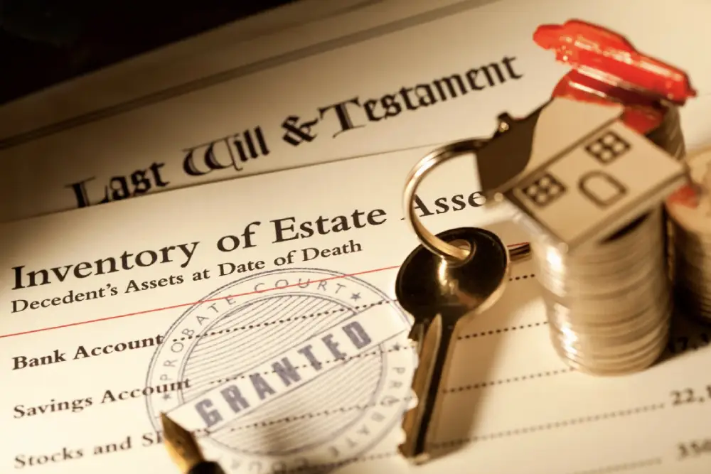 Last will and testament and probate certificates
